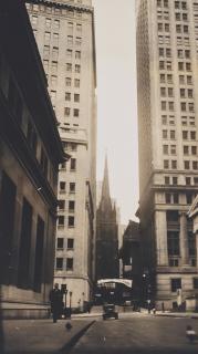 Fred Zinnemann - 131 Wall St. Church, New York, Nov. 31, 1931