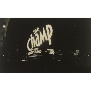 Fred Zinnemann - \'Astor Theater, Times Square\' (The Champ)