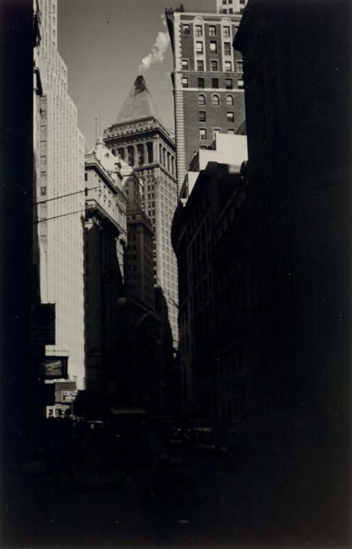 Fred Zinnemann - Broad Street, New York, 1932
