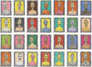 Frédéric Bruly Bouabré - Ivorianun Nuage Dans Le Ciel 