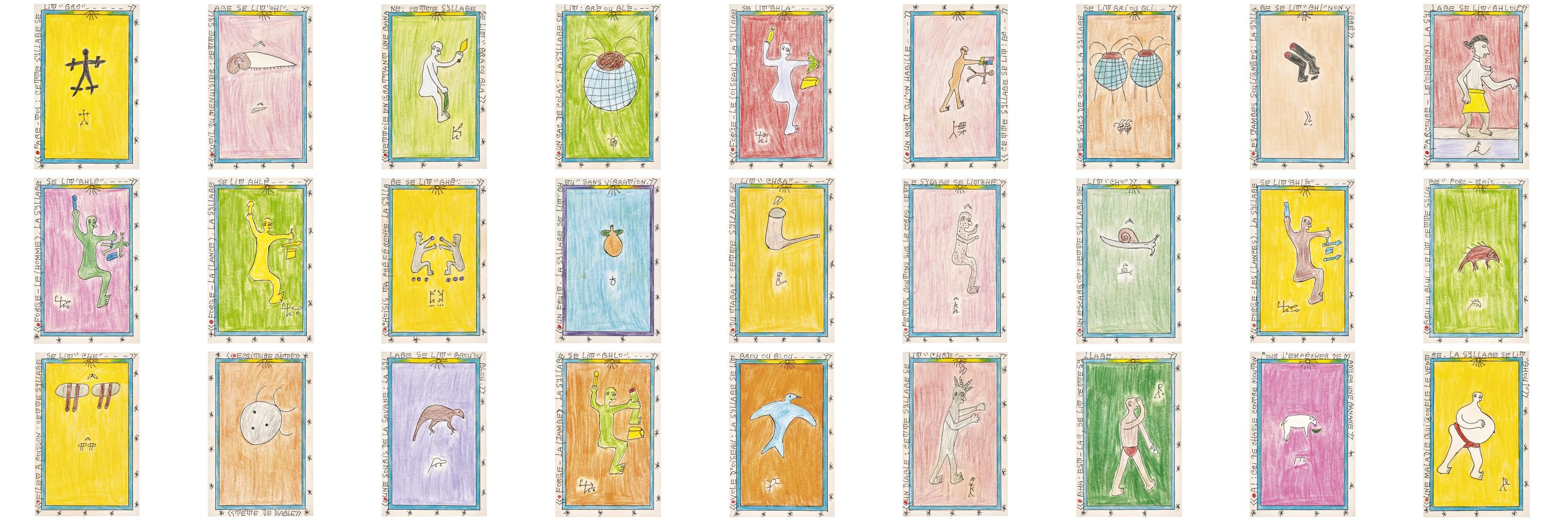 Frédéric Bruly Bouabré - La syllabe se lit