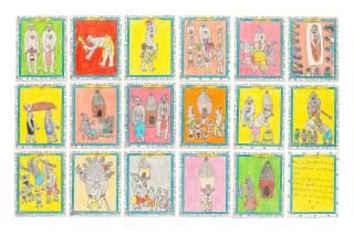 Frédéric Bruly Bouabrè - Légende de Zossé (18)