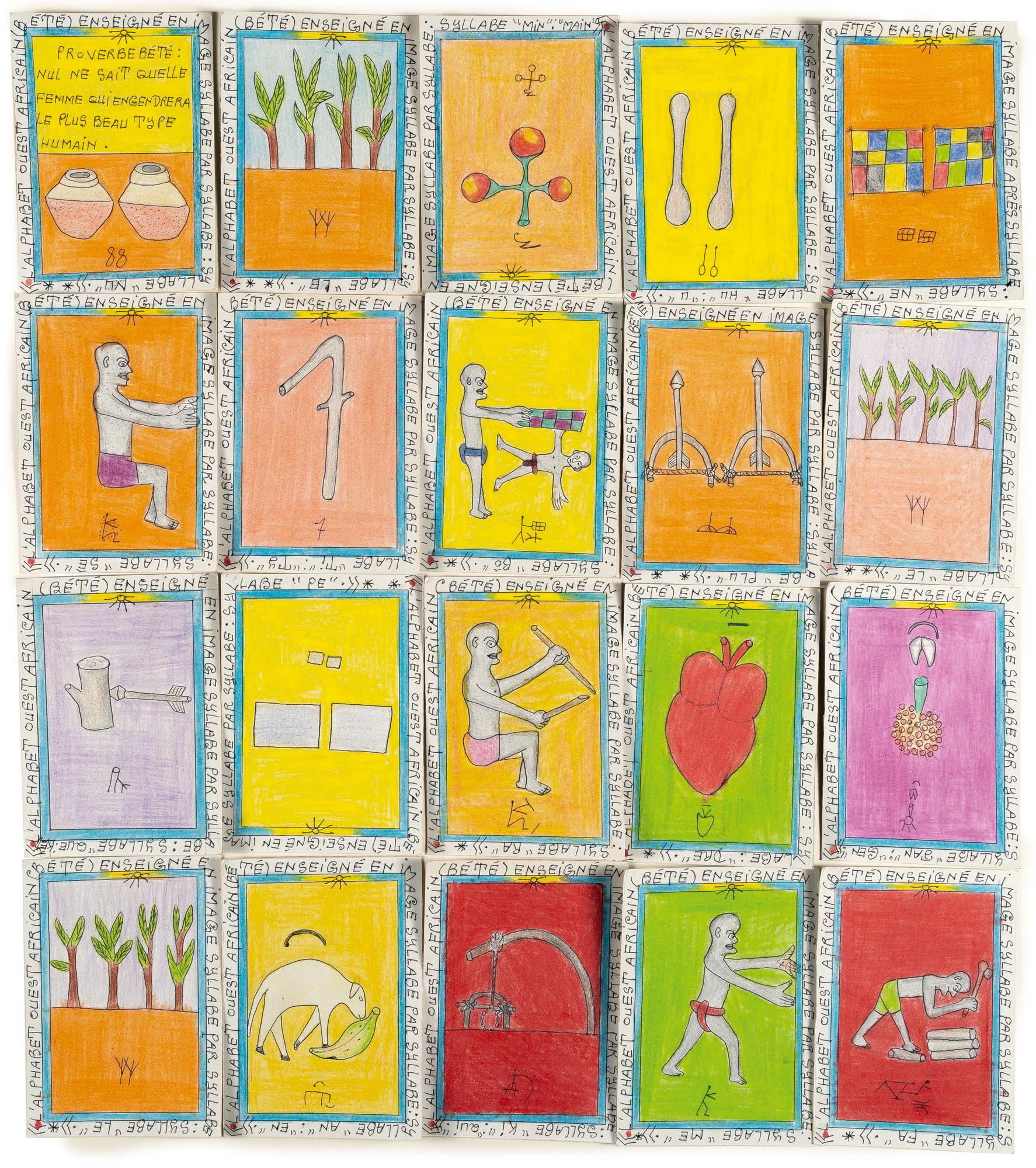 Frédéric Bruly Bouabré - Sujets divers