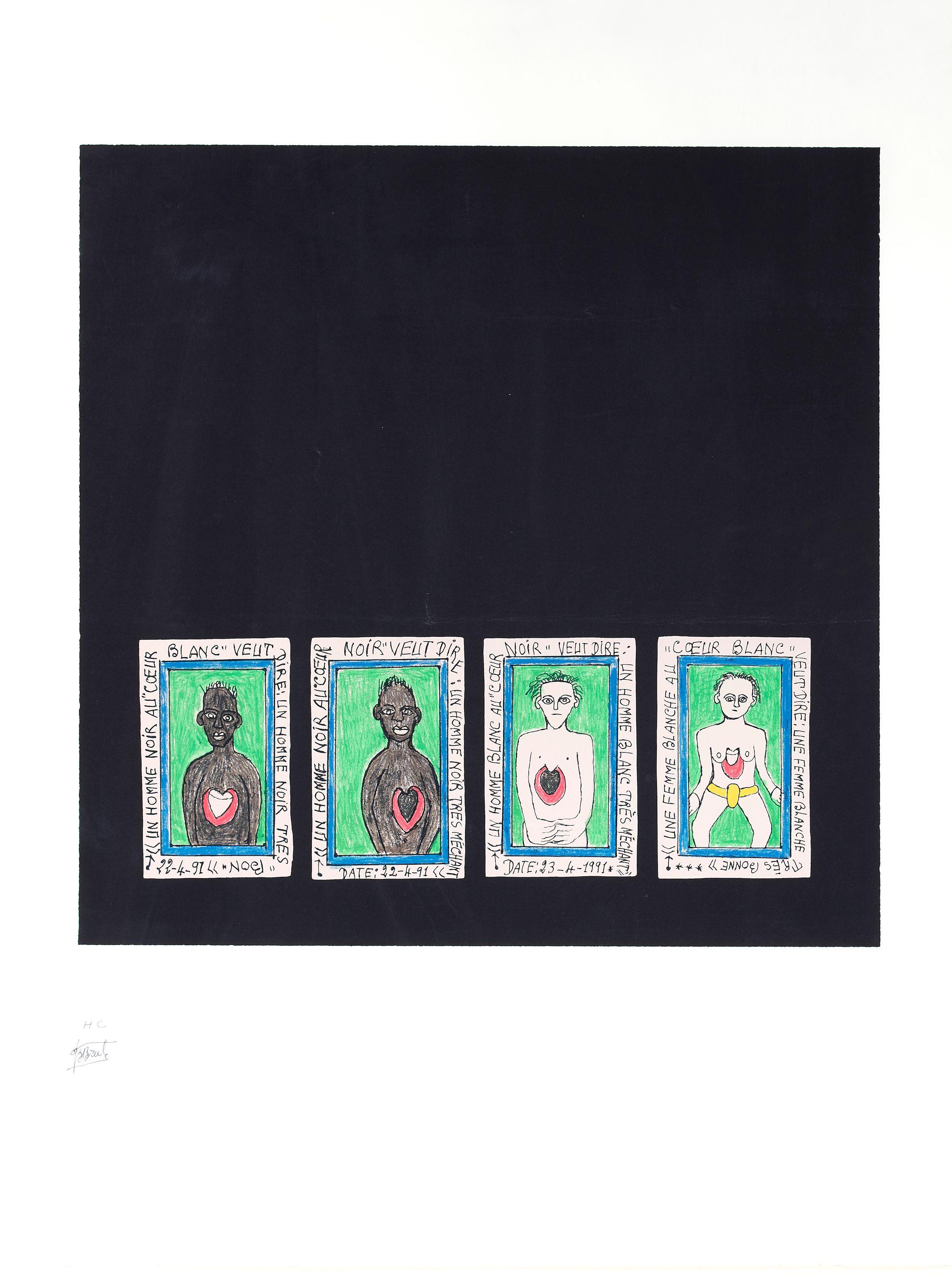 Frédéric Bruly Bouabré - Untitled