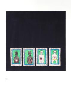 Frédéric Bruly Bouabré - Untitled