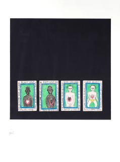 Frédéric Bruly Bouabré - Untitled