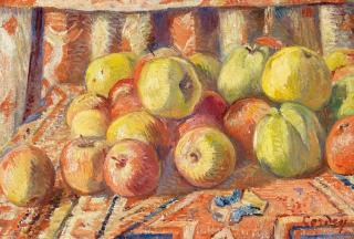 Frédéric Cordey - Stillleben mit Äpfeln