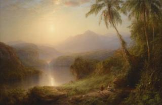 Frederic Edwin Church - Valley Of Santa Isabel, New Granada