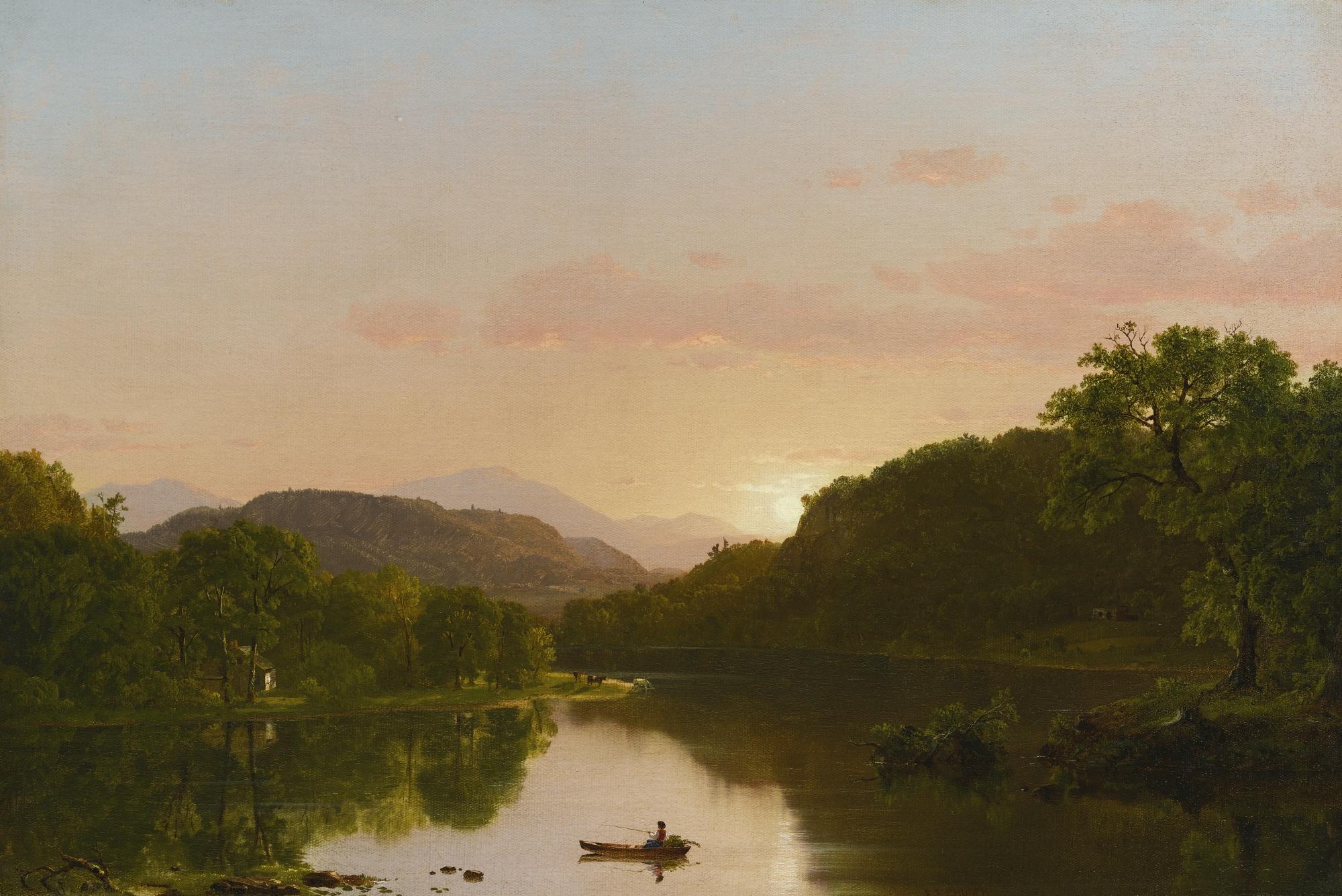 Frederic Edwin Church - View In New England