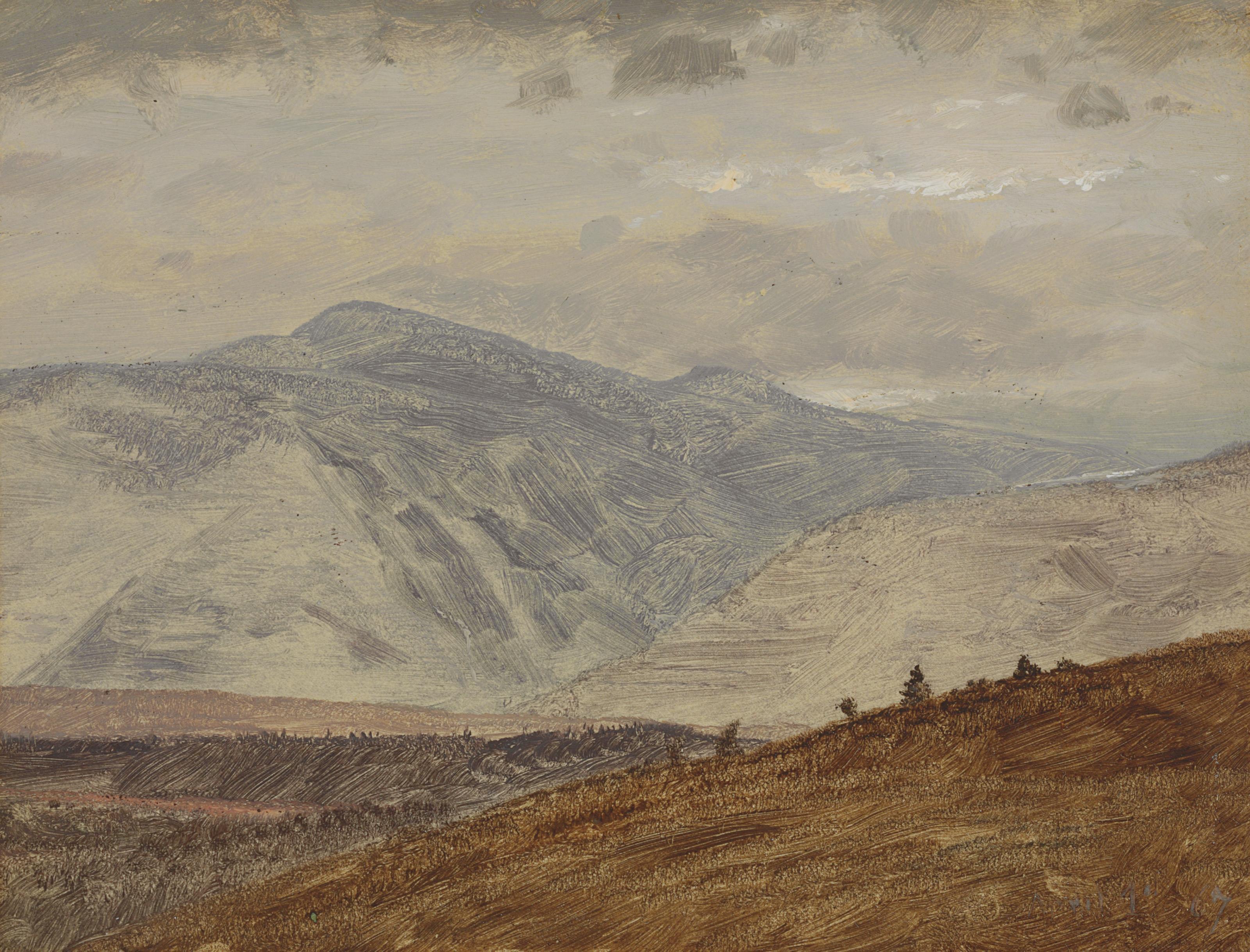 Frederic Edwin Church - View Of Kaaterskill Clove, New York