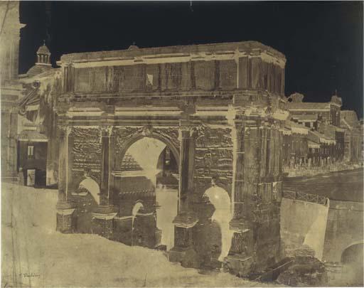 Frederic Flacheron - Arch Of Septimius Severus, 1848-52