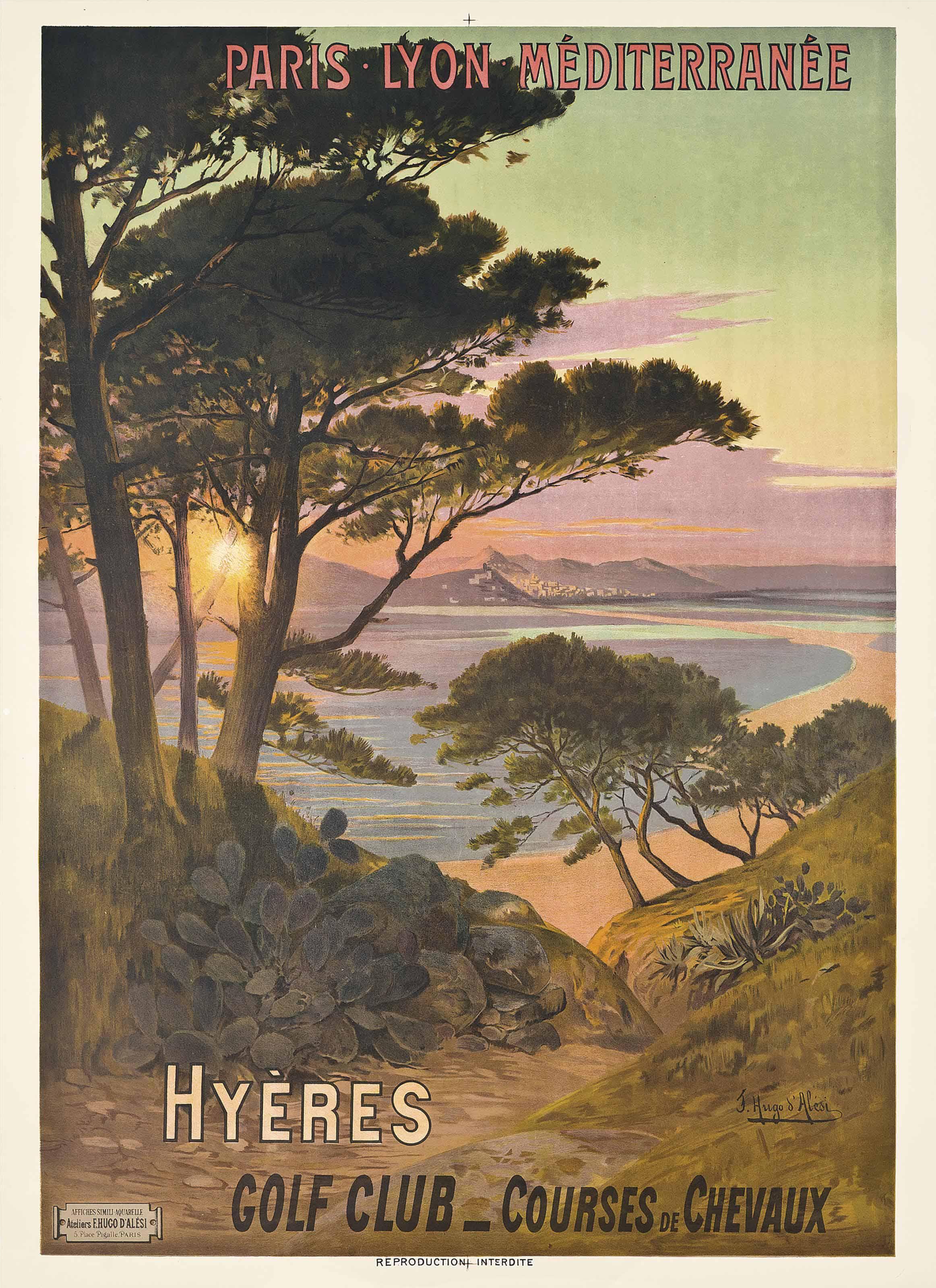 Frederic Hugo D\'Alési - Hyères, Golf Club
