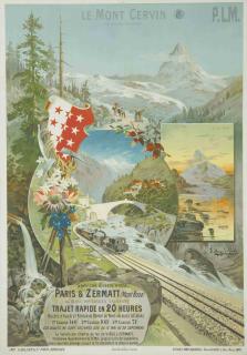Frederic Hugo D\'Alesi - Le Mont Cervin, Paris & Zermatt