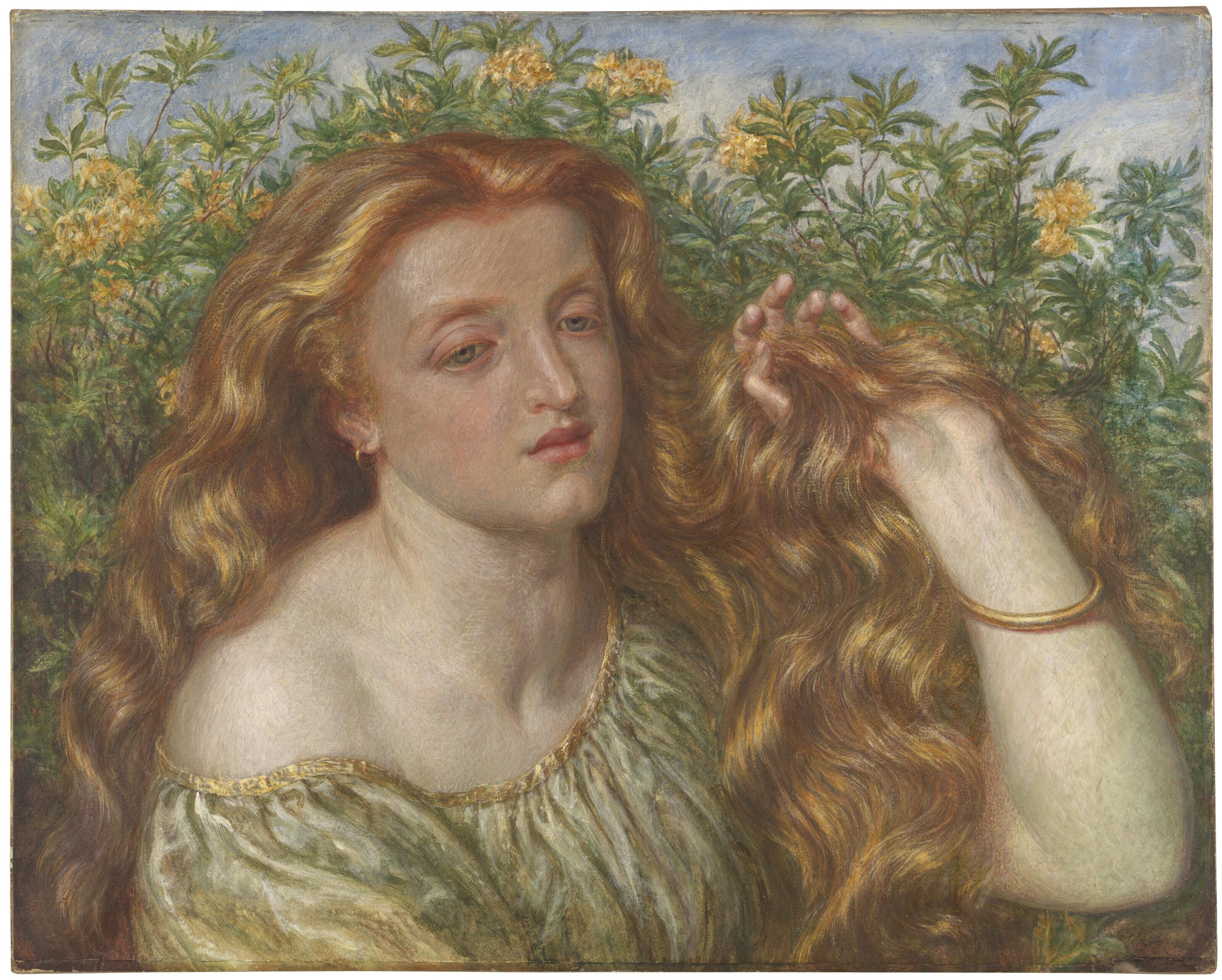 Frederic James Shields - Golden Hair