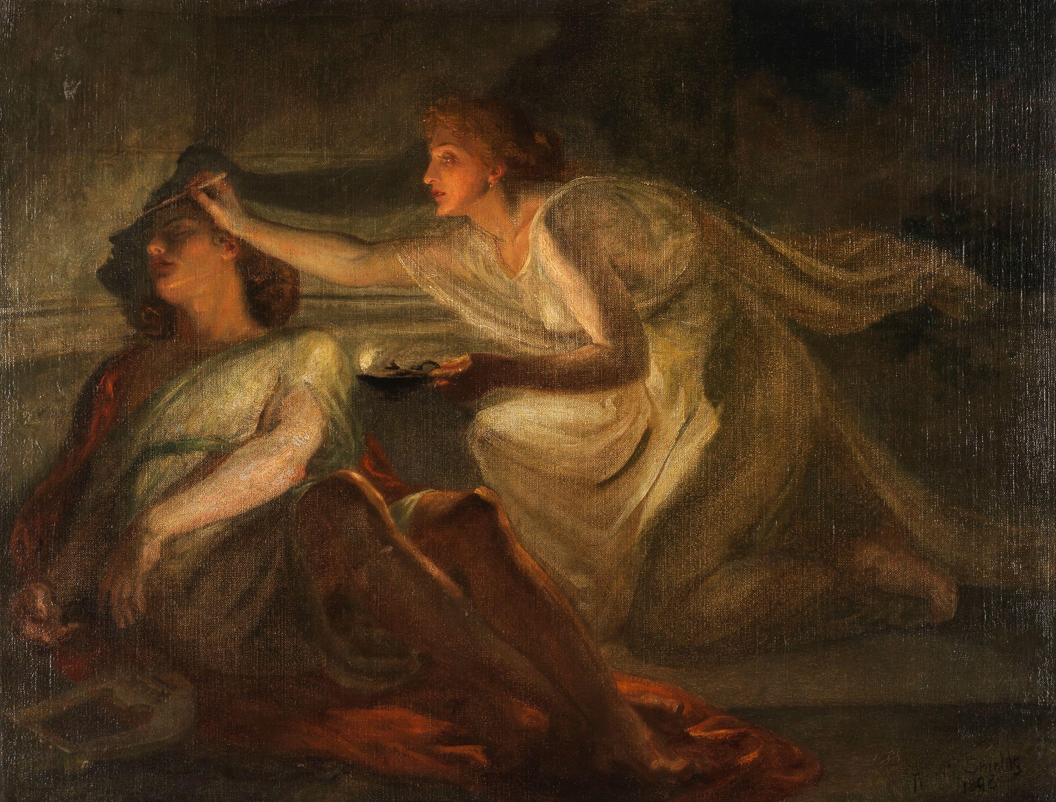 Frederic James Shields - The invention of Art