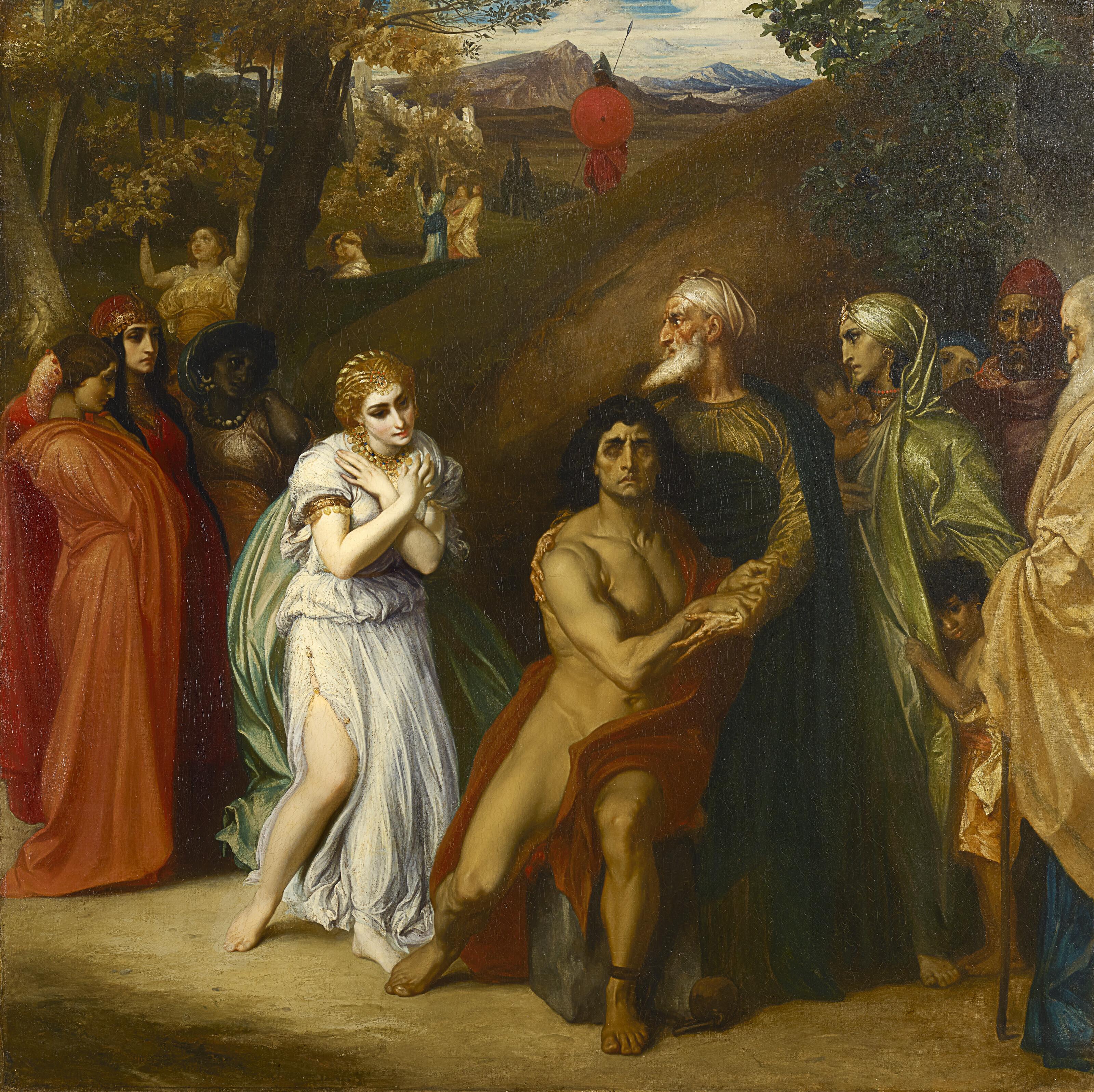 Frederic, Lord Leighton, P.R.A., R.W.S. - Samson and Delilah