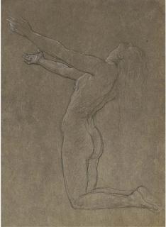 Frederic, Lord Leighton, P.R.A., R.W.S. - Study For \'Clytie\'
