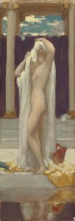 Frederic, Lord Leighton, P.R.A, R.W.S. - Study For The Bath of Psyche
