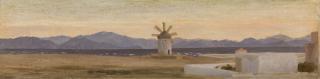 Frederic, Lord Leighton, P.R.A., R.W.S - The Mountains Of Asia Minor, From Rhodes