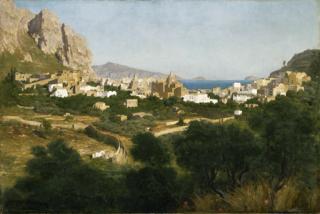 Frederic, Lord Leighton, P.R.A. - Capri - Sunrise