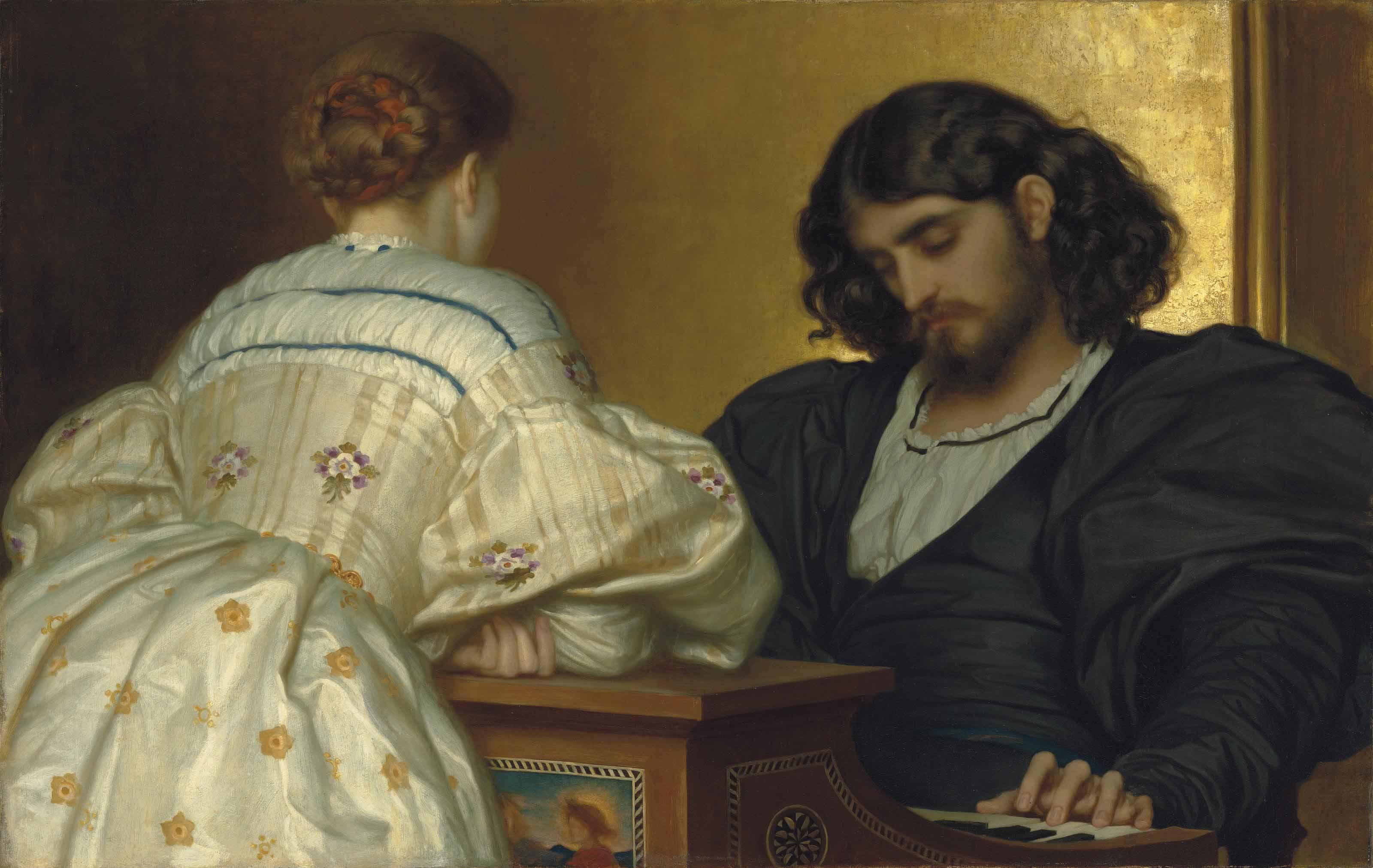 Frederic, Lord Leighton, P.R.A. - Golden Hours