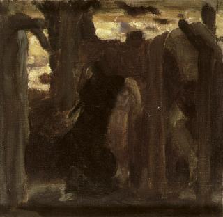 Frederic, Lord Leighton, P.R.A. - Study for Rizpah