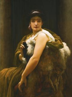 Frederic, Lord Leighton, P.R.A. - Twixt Hope And Fear