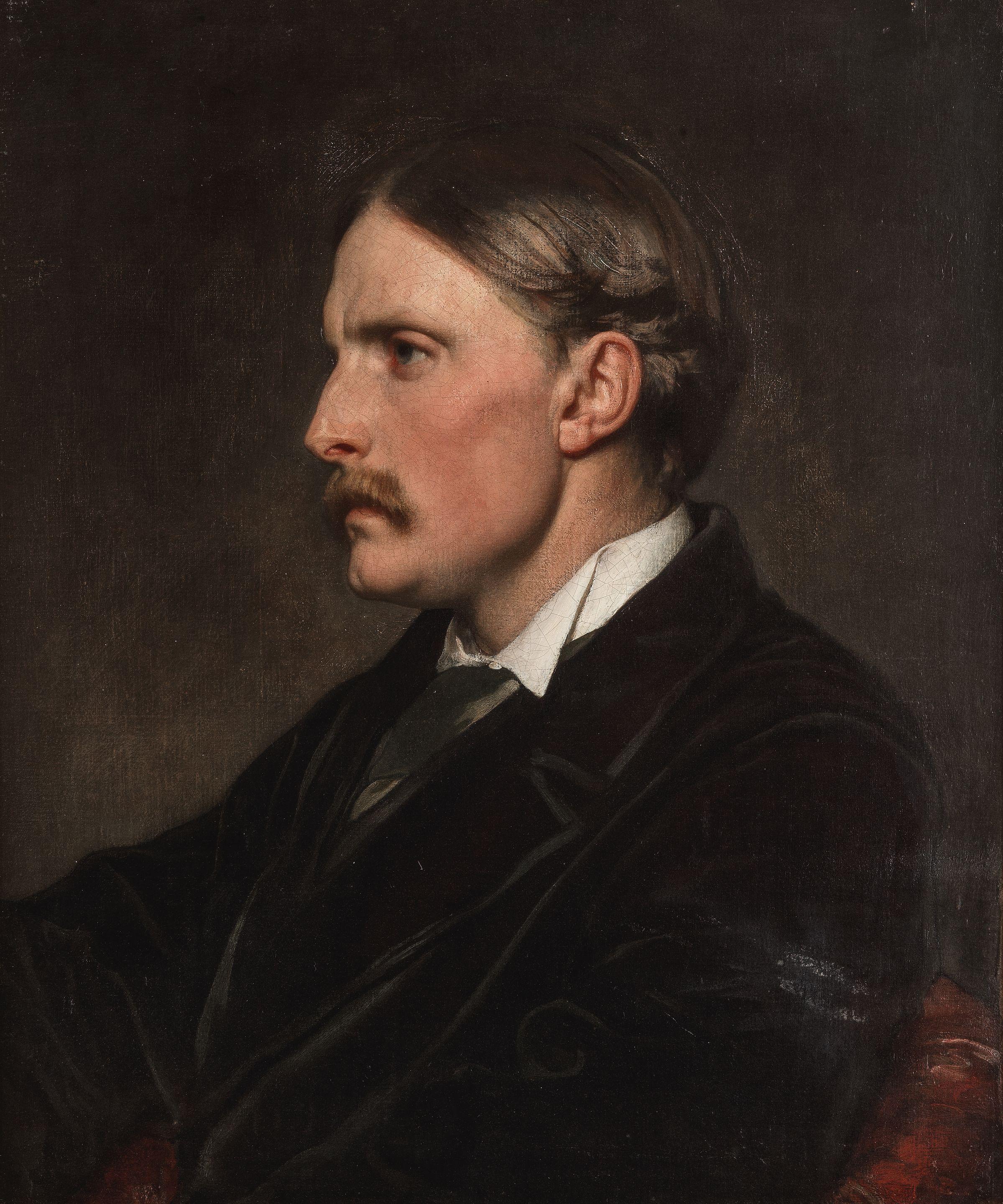 Frederic, Lord Leighton, PRA - Portrait of Henry Evans Gordon