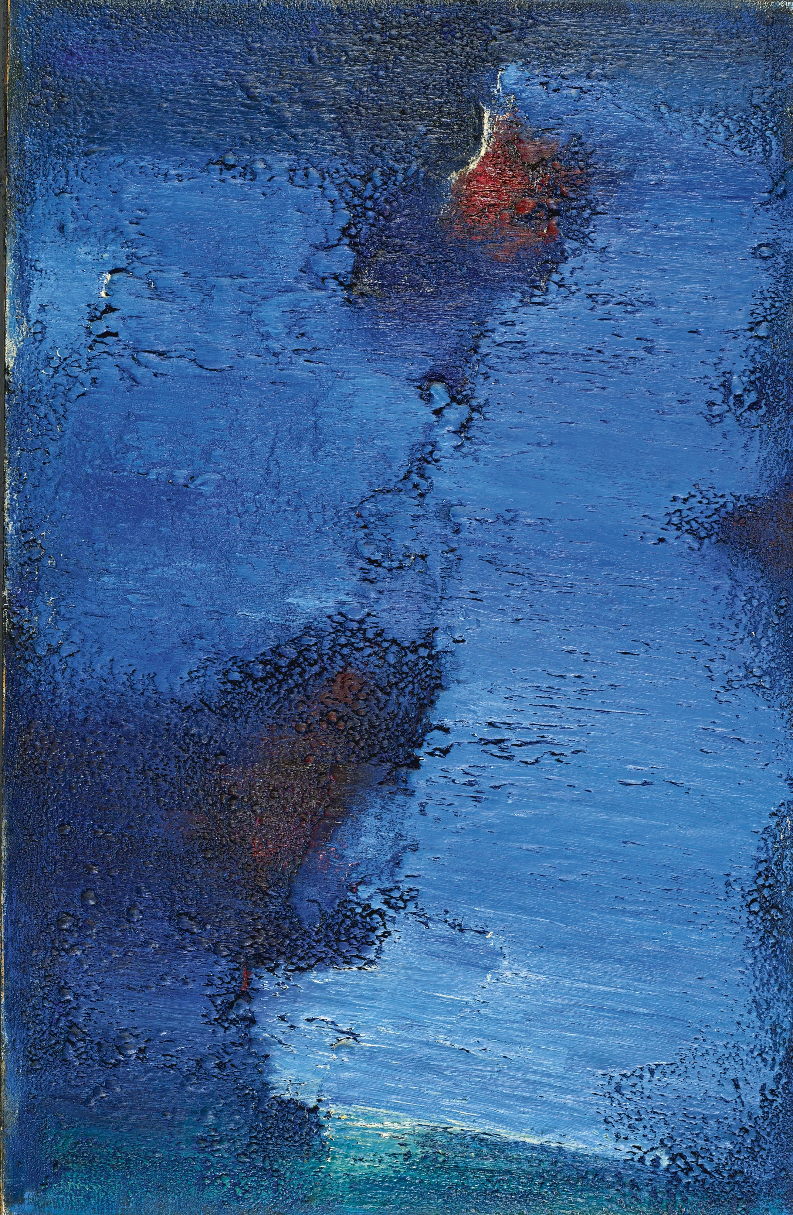 Frederic Matys Thursz - Untitled (Blue Field)