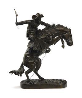Frederic Remington - The Broncho Buster