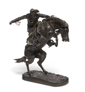 Frederic Remington - The Broncho Buster