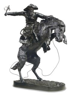 Frederic Remington - \'The Broncho Buster\'