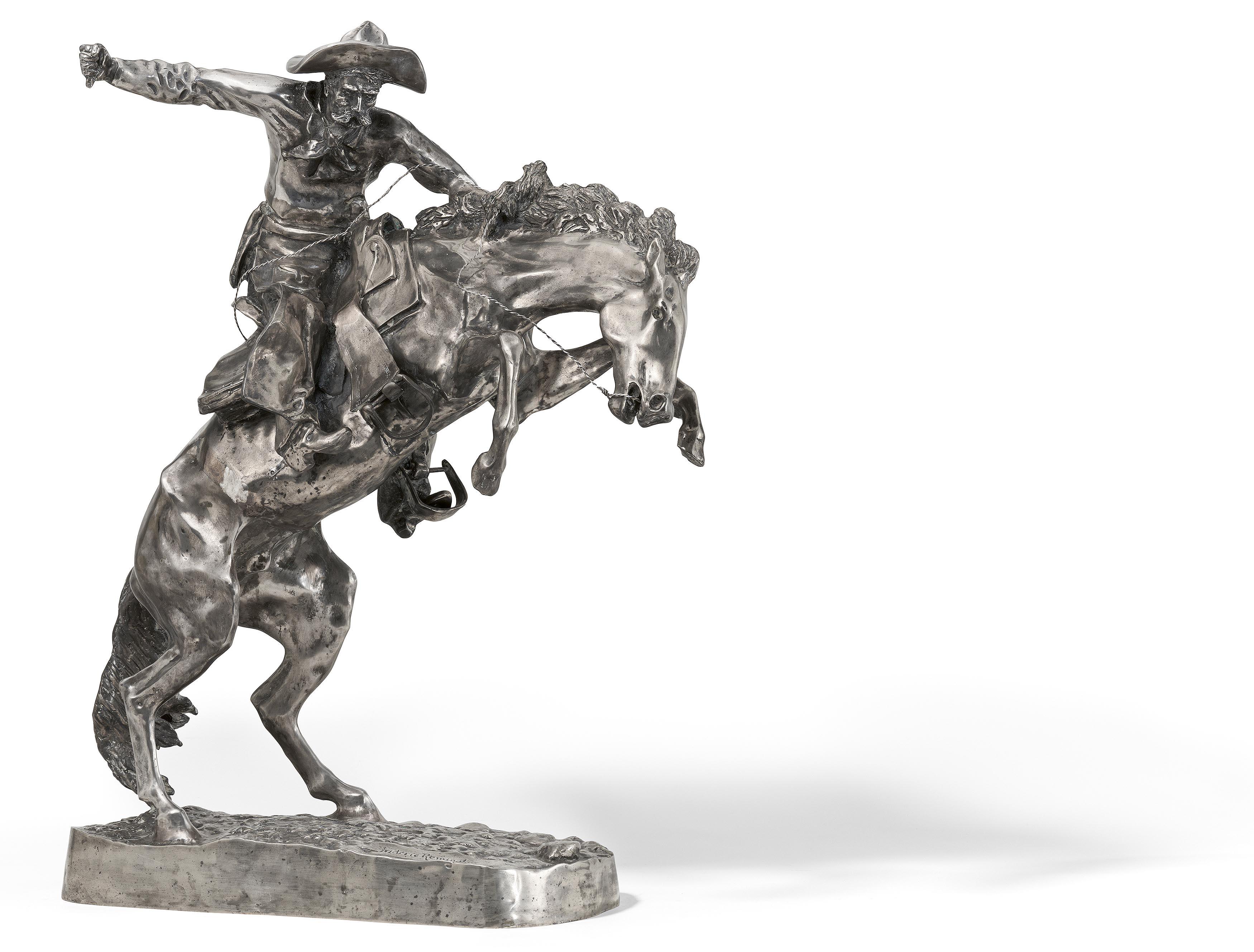 Frederic Remington - The Bronco Buster.