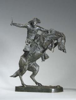 Frederic Remington - \'The Bronco Buster\'