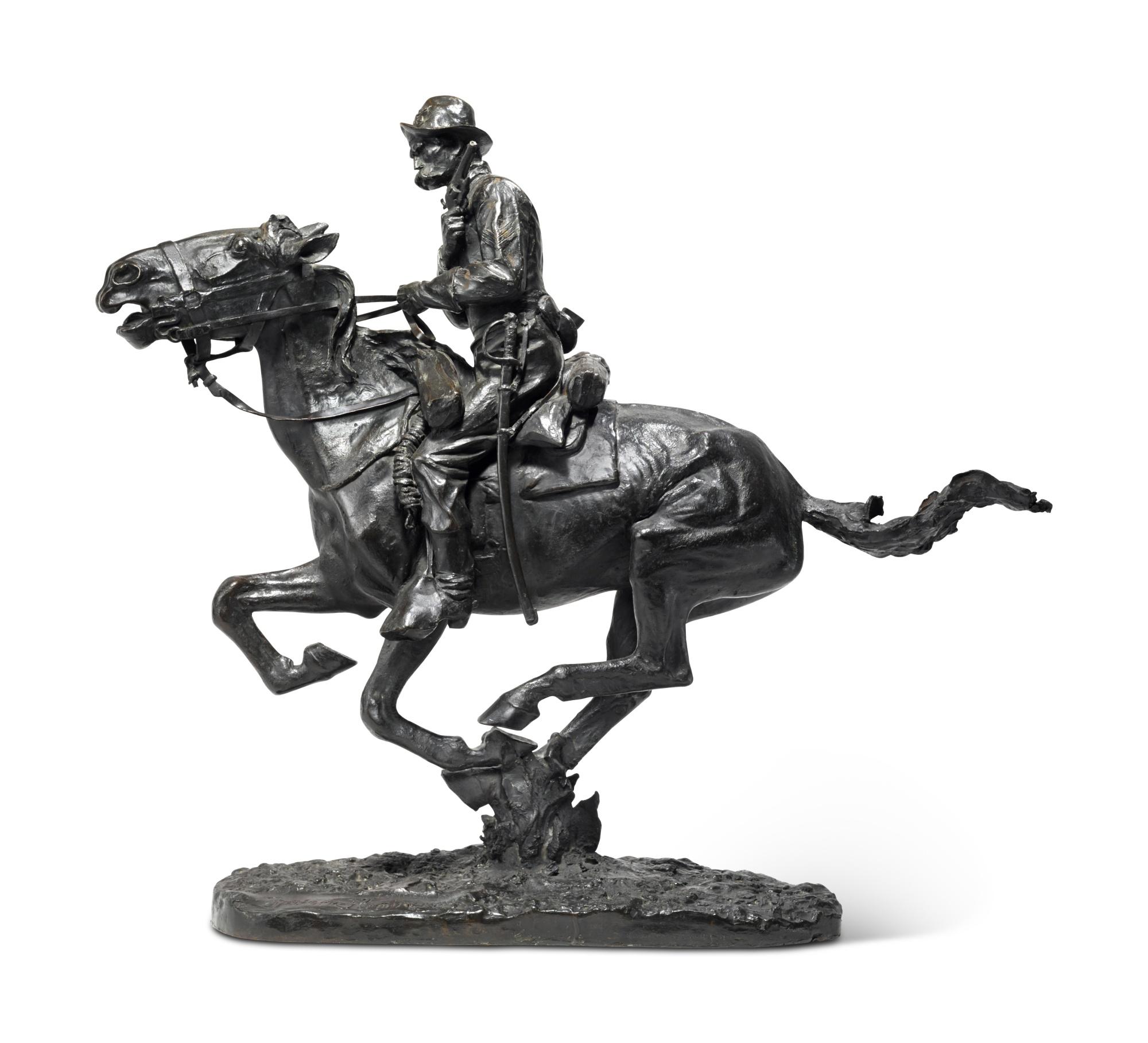 Frederic Remington - Trooper Of The Plains