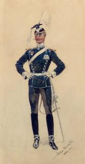 Frederic Remington - Uhlan Officer