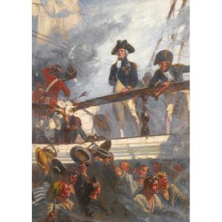 Frederic Roe - Close Action: Nelson At Trafalgar, 1805