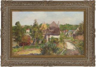 Frédéric Samuel Cordey - A path through the village