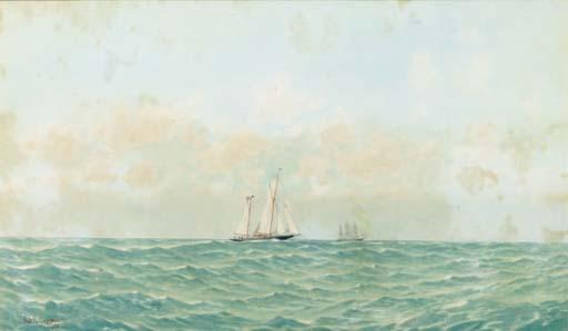 Frederic Schiller Cozzens - A day of sailing