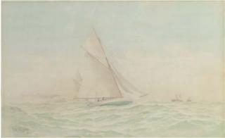 Frederic Schiller Cozzens - A day of sailing