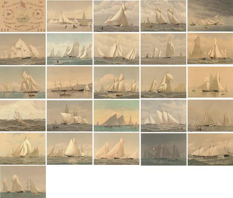 Frederic Schiller Cozzens - American yachts, their clubs and races