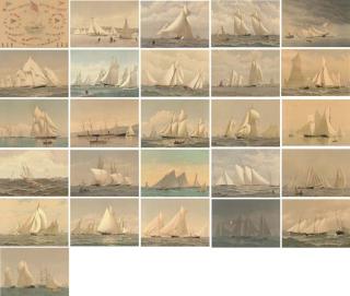 Frederic Schiller Cozzens - American yachts, their clubs and races