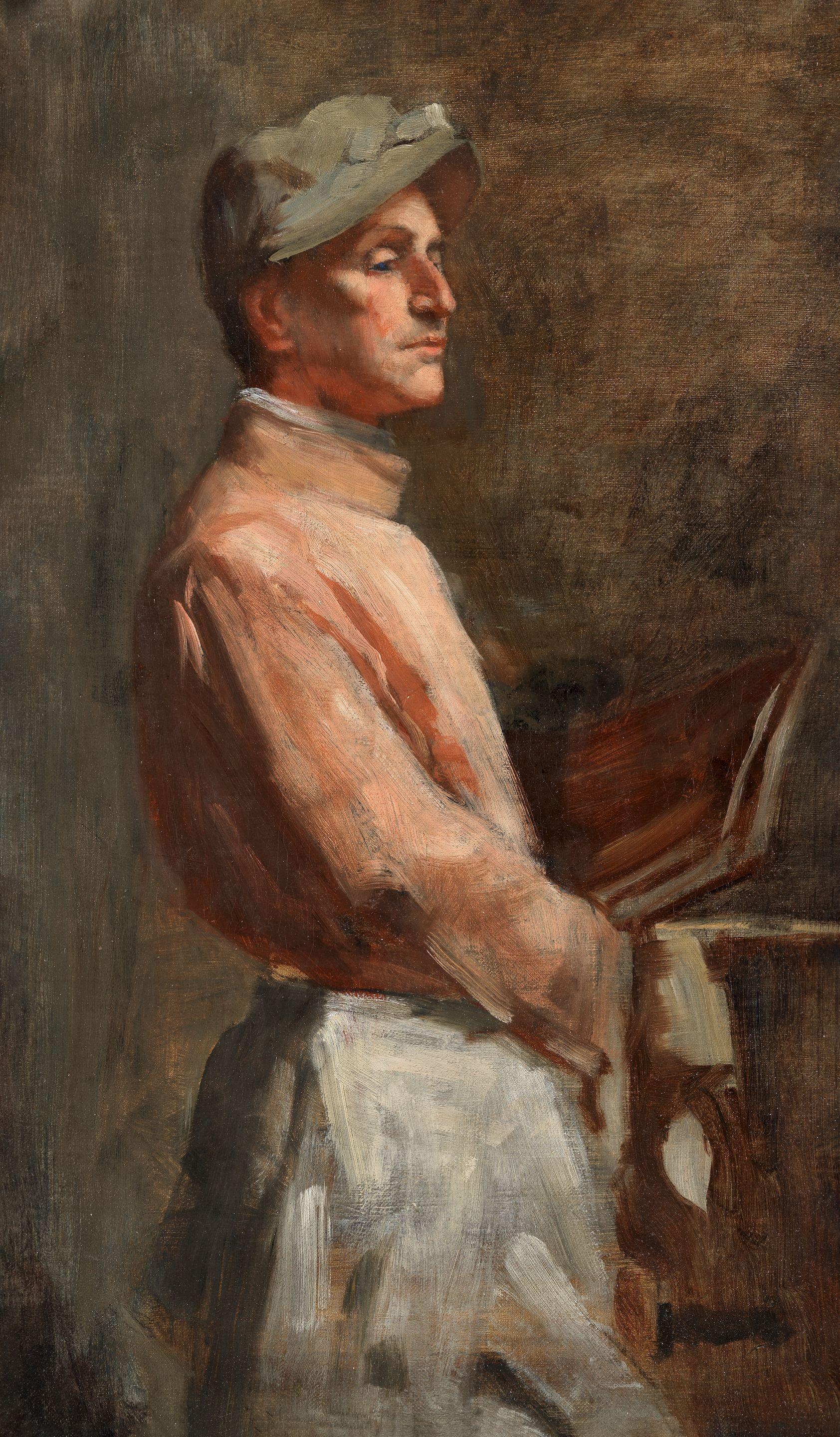 Frederic Whiting - Study Of A Jockey