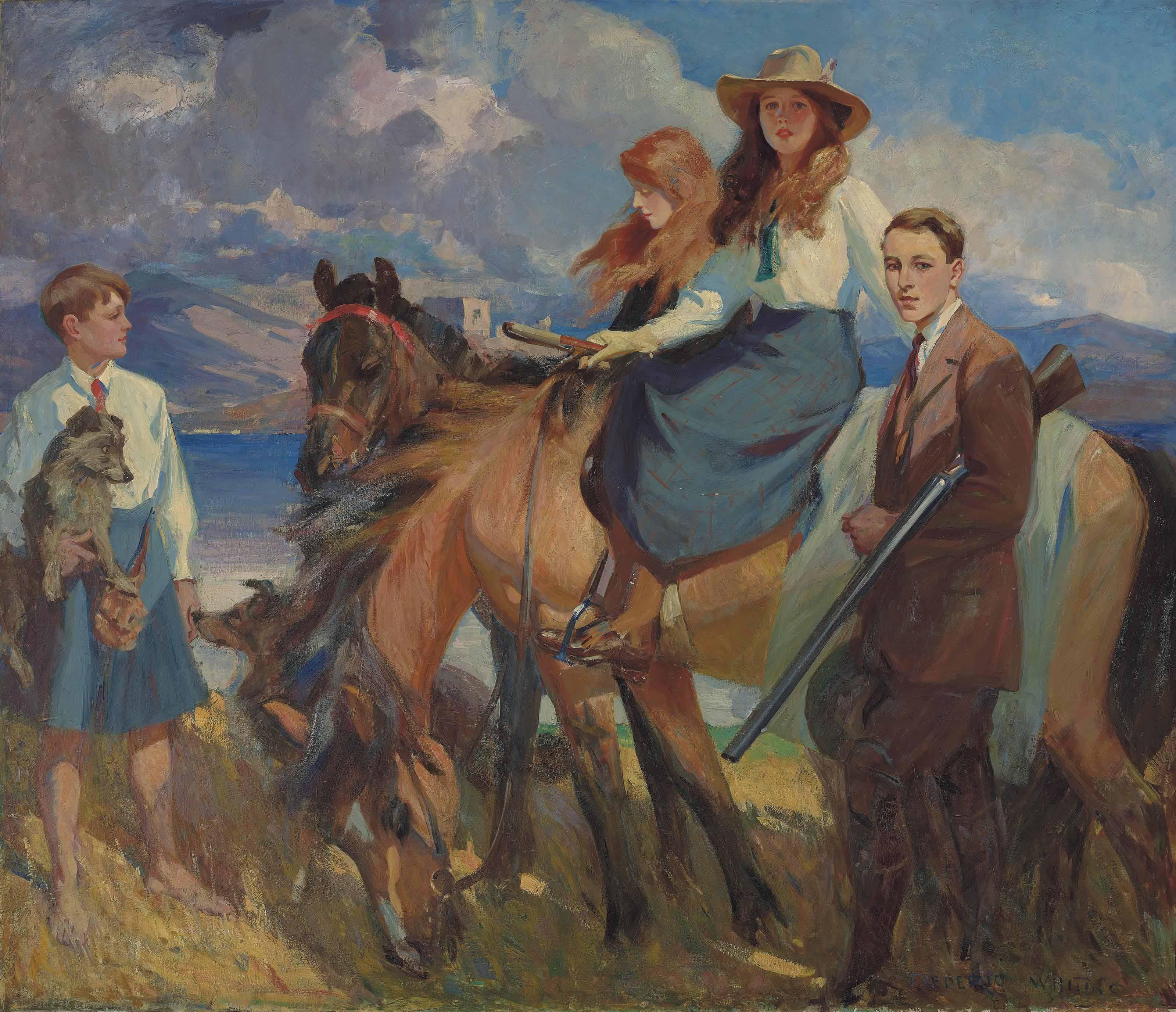 Frederic Whiting - The Guthrie Children