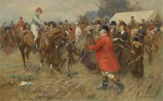 Frederic Whiting - The winning horse