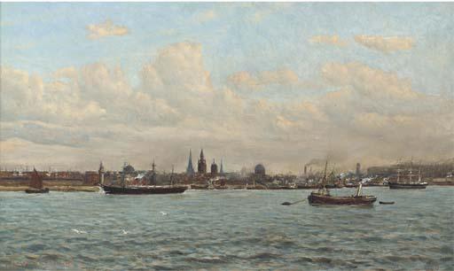 Frederick A. Winkfield - Liverpool from Egremont