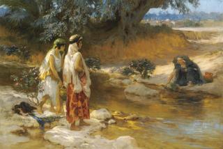 Frederick Arthur Bridgman - American at The Water\'S Edge