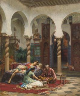 Frederick Arthur Bridgman - American idle Moments