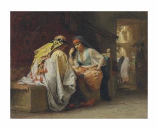 Frederick Arthur Bridgman - Chess players