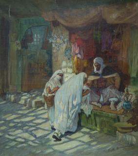 Frederick Arthur Bridgman - Le Bazar